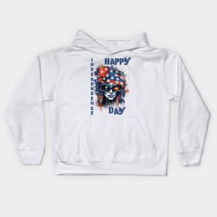 Happy Independence Day 2023 Kids Hoodie